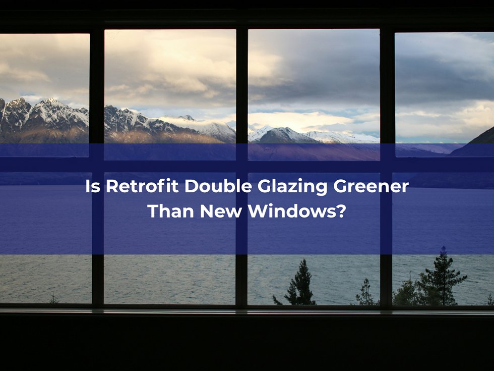 An illustration of glass pane windows double glazed